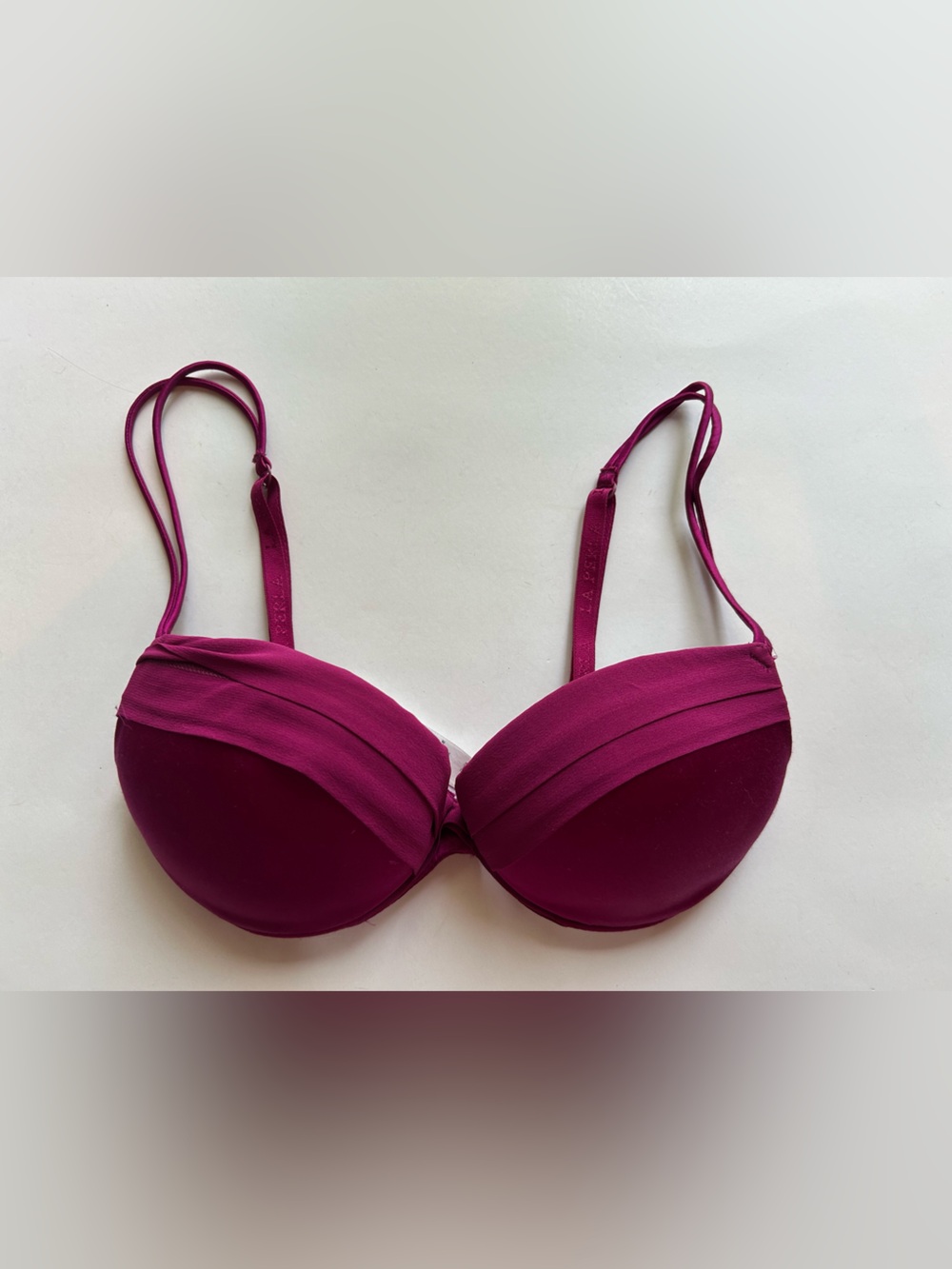 La Perla push-up pink Silk bra size 1